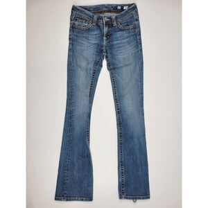 Miss Me JP5017‎ MK 01 Boot Cut Womens 27 Denim Blue Jeans